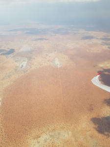 Grenze zu Botswana